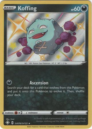 Koffing - SV076/SV122 - Shiny Rare