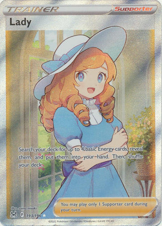 Lady - 193/196 - Full Art Ultra Rare