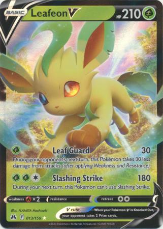 Leafeon V - 013/159 - Ultra Rare