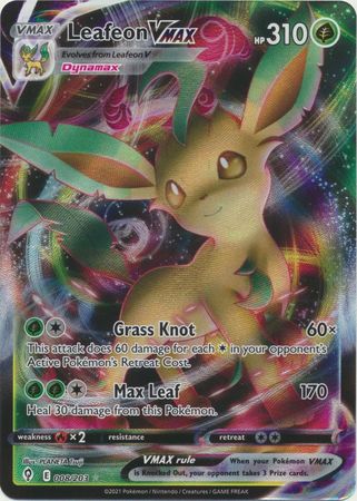 Leafeon VMAX - 008/203 - Ultra Rare