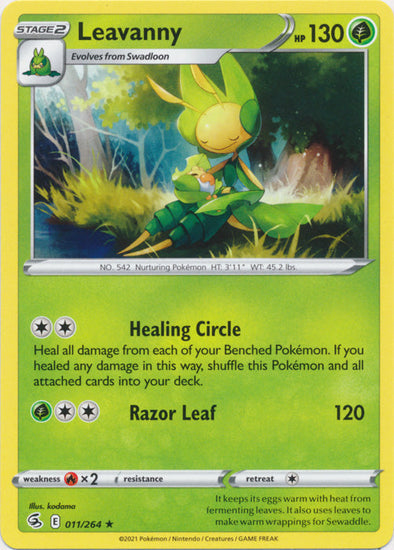 Leavanny - 011/264 - Rare