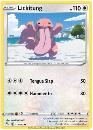 Lickitung - 113/163 - Common