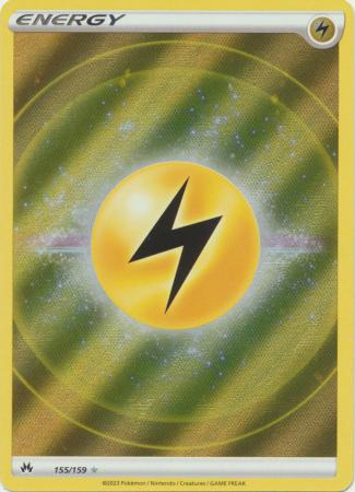 Lightning Energy (Texture Full Art) - 155/159 - Ultra Rare