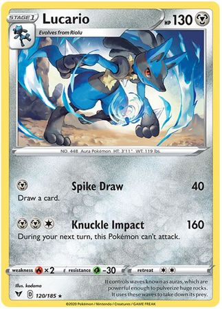 Lucario - 120/185 - Rare