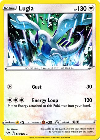 Lugia - 140/189 - Rare