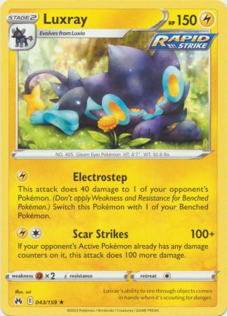 Luxray - 043/159 - Rare