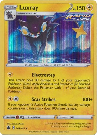 Luxray - 048/163 - Holo Rare