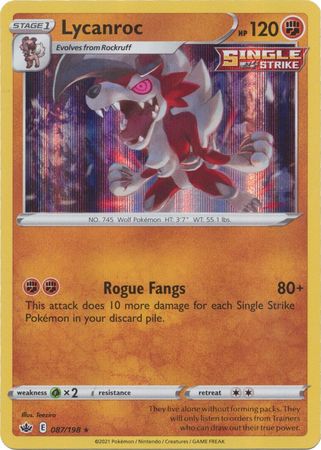 Lycanroc - 087/198 - Holo Rare