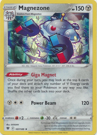 Magnezone - 107/189 - Holo Rare