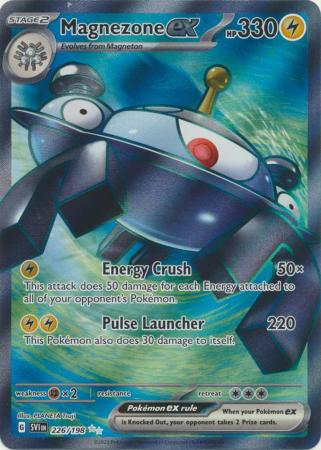 Magnezone ex - 226/198 - Full Art Ultra Rare