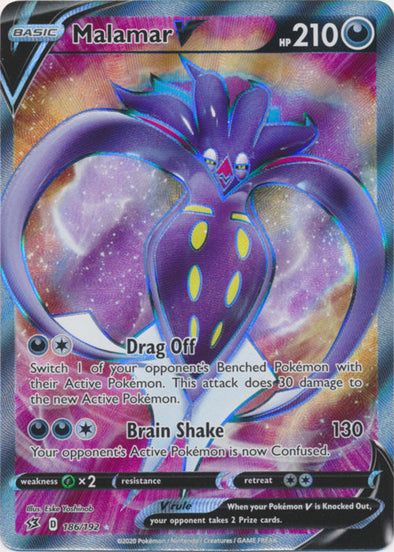 Malamar V - 186/192 - Full Art Ultra Rare