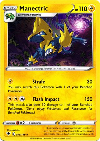 Manectric - 059/189 - Rare