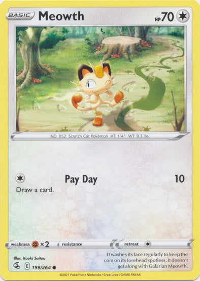 Meowth - 199/264 - Common