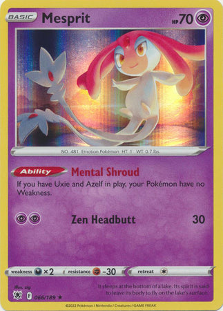 Mesprit - 066/189 - Holo Rare