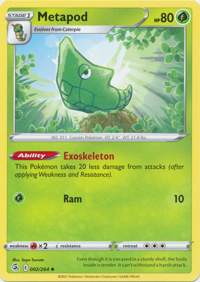 Metapod - 002/264 - Uncommon