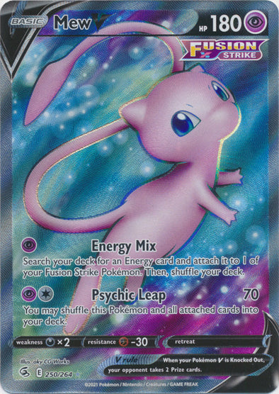 Mew V - 250/264 - Full Art Ultra Rare