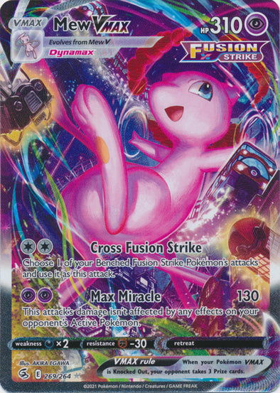 Mew VMAX - 269/264 - Alternate Art Secret Rare