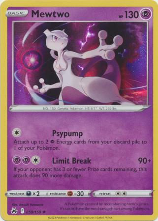 Mewtwo - 059/159 - Holo Rare