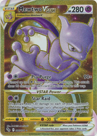 Mewtwo VSTAR - 086/078 - Secret Rare