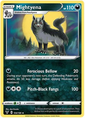 Mightyena - 104/185 - Uncommon