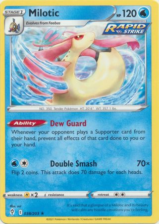 Milotic - 038/203 - Rare