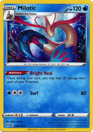 Milotic - 039/189 - Holo Rare