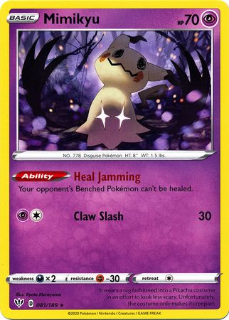 Mimikyu - 081/189 - Rare