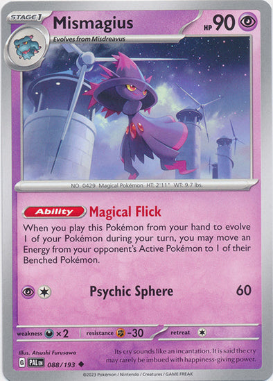 Mismagius - 088/193 - Uncommon