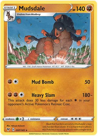 Mudsdale - 097/185 - Rare