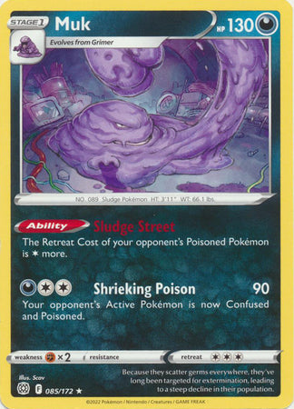 Muk - 085/172 - Rare