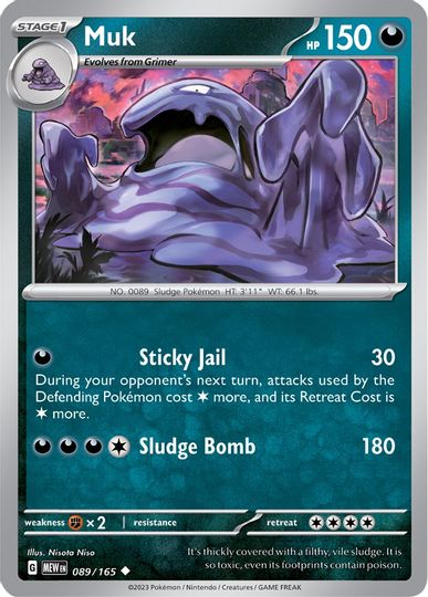 Muk - 089/165 - Uncommon