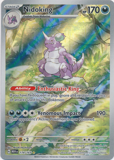 Nidoking - 174/165 - Illustration Rare