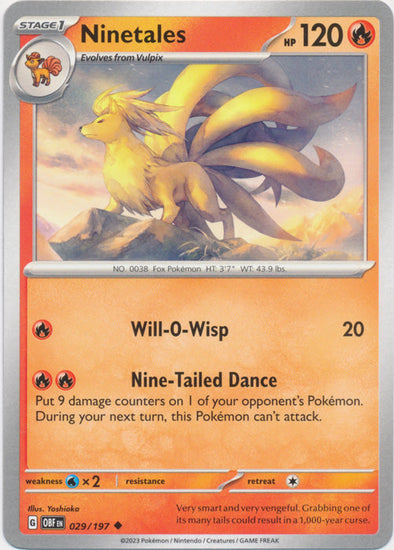 Ninetales - 029/197 - Uncommon