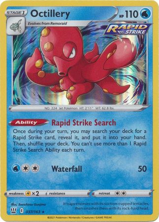 Octillery - 037/163 - Holo Rare