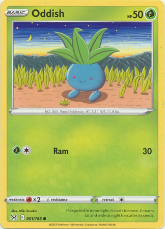 Oddish - 001/196 - Common