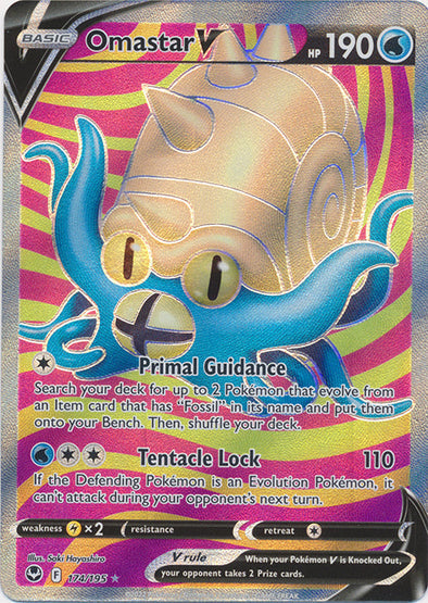 Omastar V - 174/195 - Full Art Ultra Rare