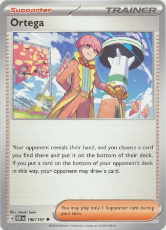 Ortega - 190/197 - Uncommon