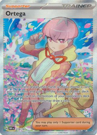 Ortega - 219/197 - Full Art Ultra Rare