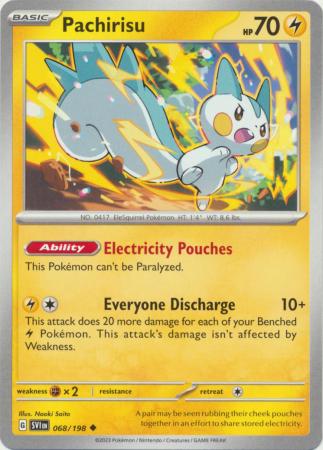 Pachirisu - 068/198 - Uncommon