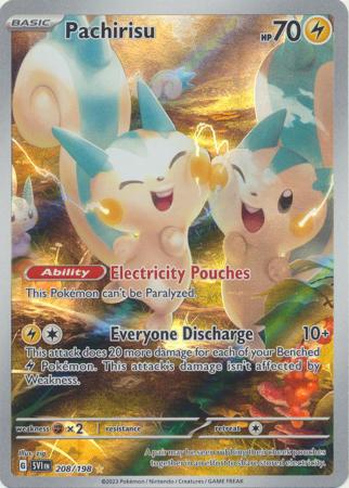 Pachirisu - 208/198 - Illustration Rare