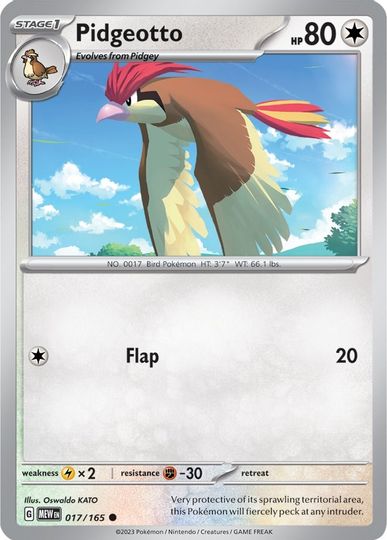 Pidgeotto - 017/165 - Common