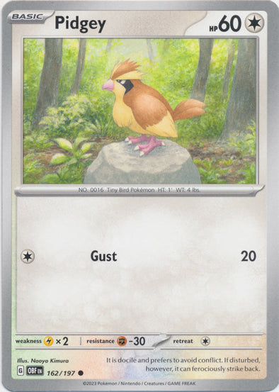 Pidgey - 162/197 - Common