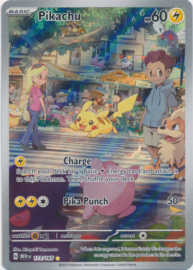 Pikachu - 173/165 - Illustration Rare