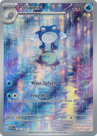 Poliwhirl - 176/165 - Illustration Rare