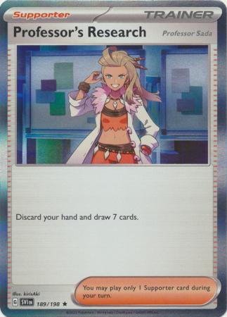 Professor's Research (Professor Sada) - 189/198 - Rare