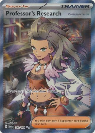 Professor's Research (Professor Sada) - 240/198 - Full Art Ultra Rare