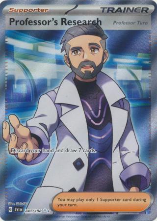 Professor's Research (Professor Turo) - 241/198 - Full Art Ultra Rare