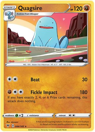 Quagsire - 084/185 - Rare