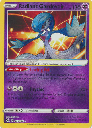 Radiant Gardevoir - 069/196 - Radiant Rare