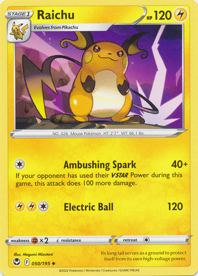 Raichu - 050/195 - Uncommon